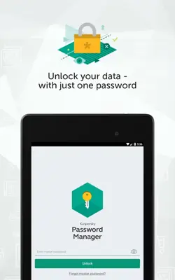 Kaspersky Password Manager android App screenshot 1